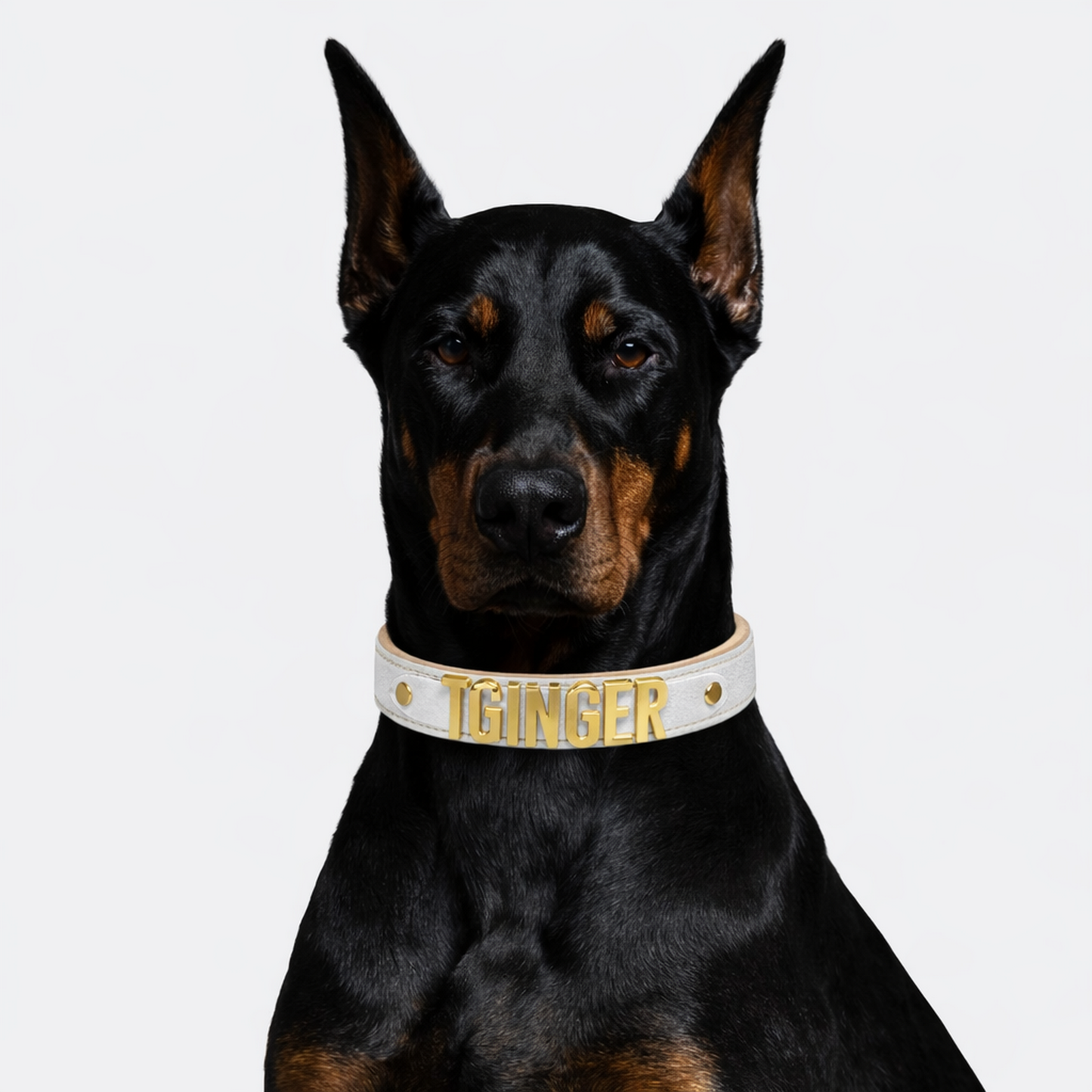 TGinger Heritage · Calf Leather Collar — Insignia