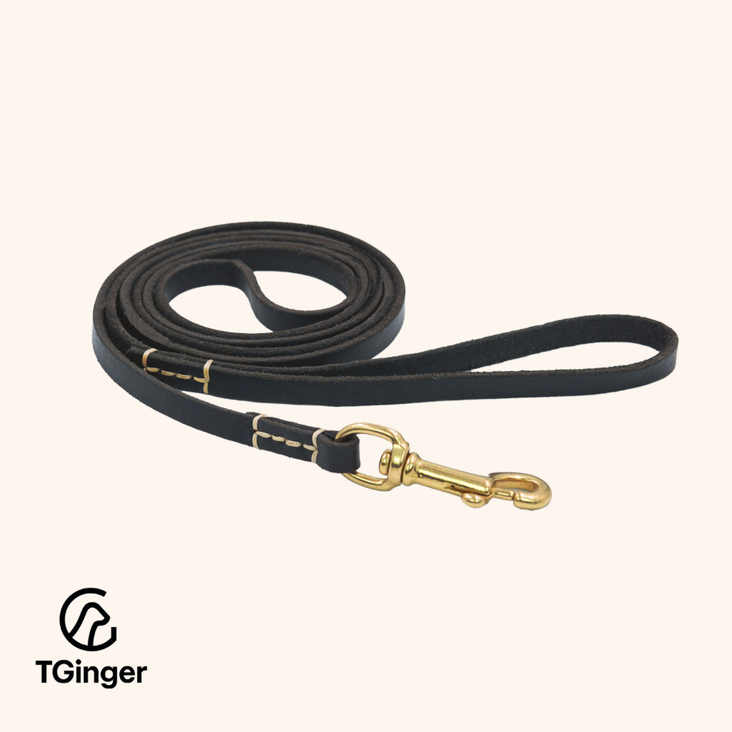 TGinger Classic · Lightweight Leather Leash
