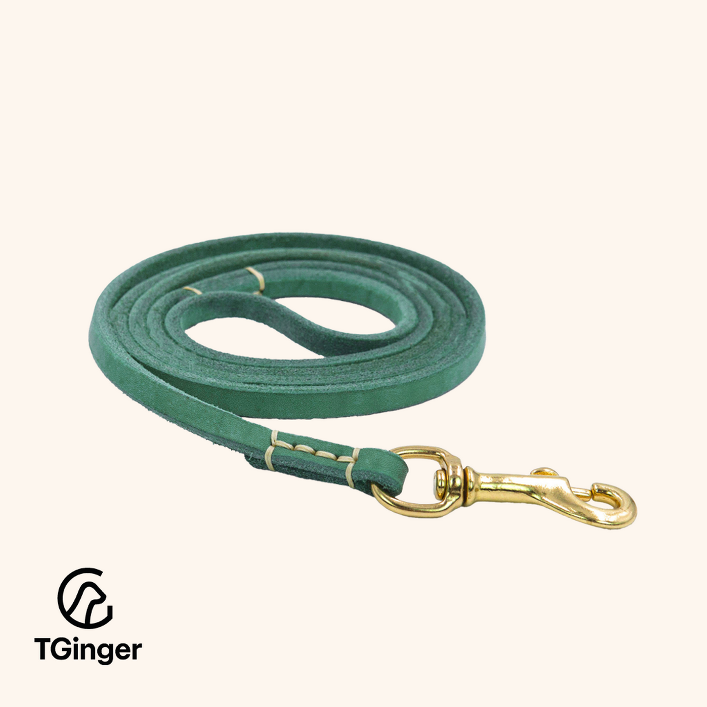 TGinger Classic · Lightweight Leather Leash
