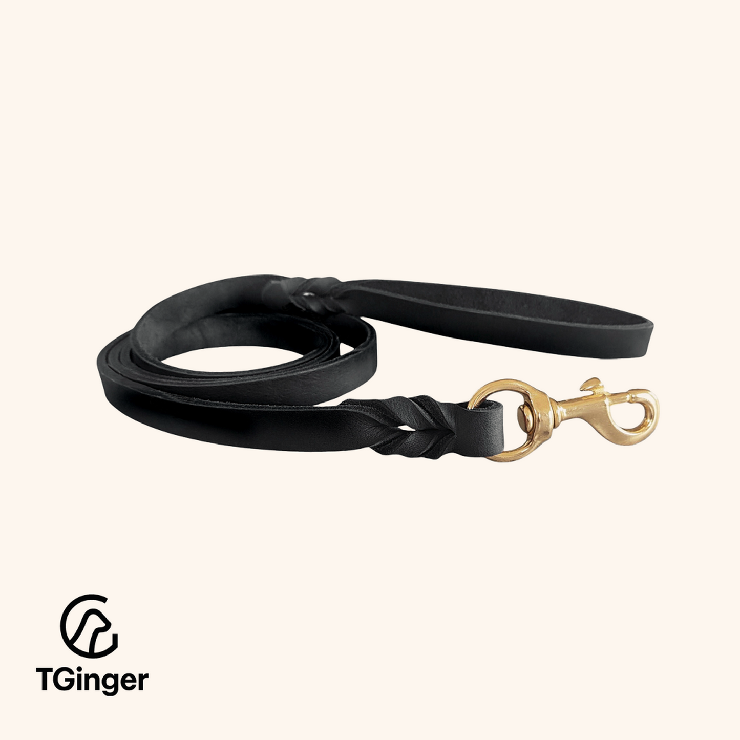 TGinger Classic · Suede-Finish Leather Leash
