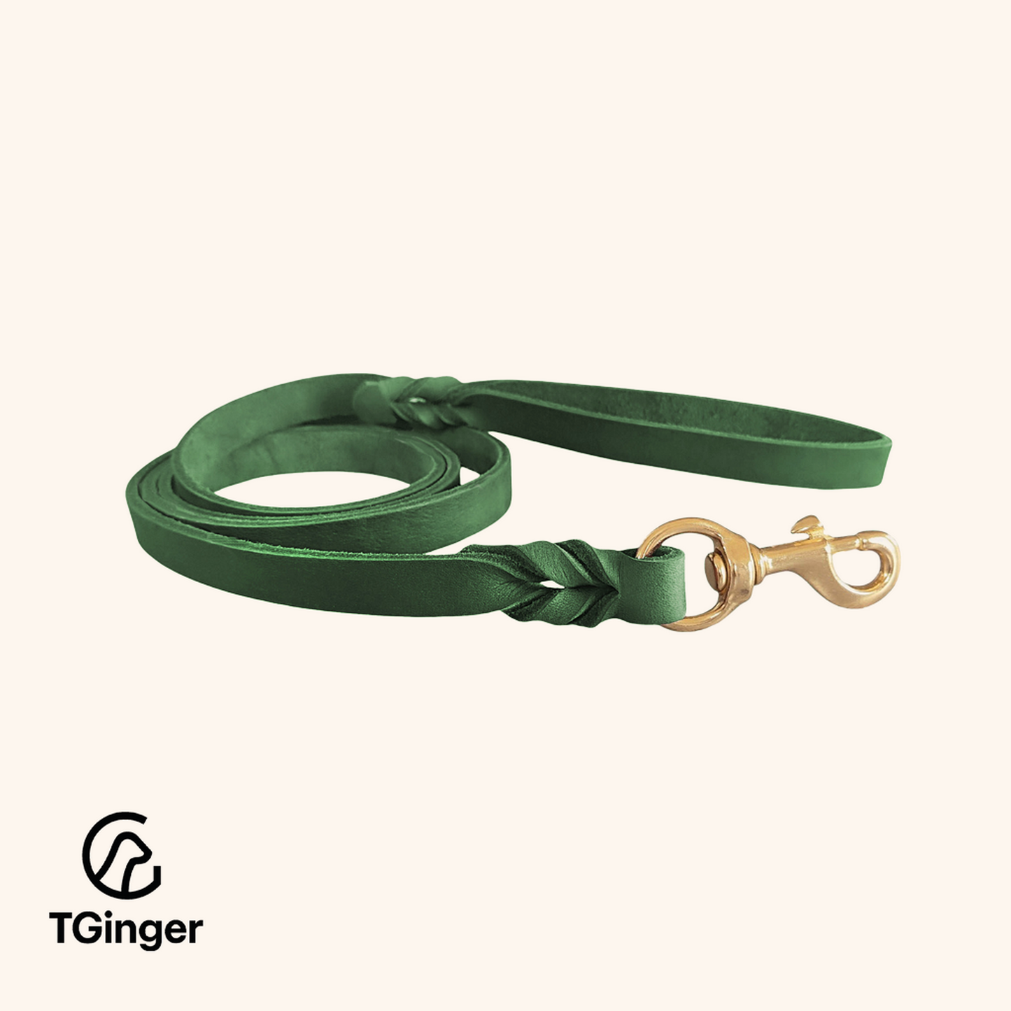 TGinger Classic · Suede-Finish Leather Leash