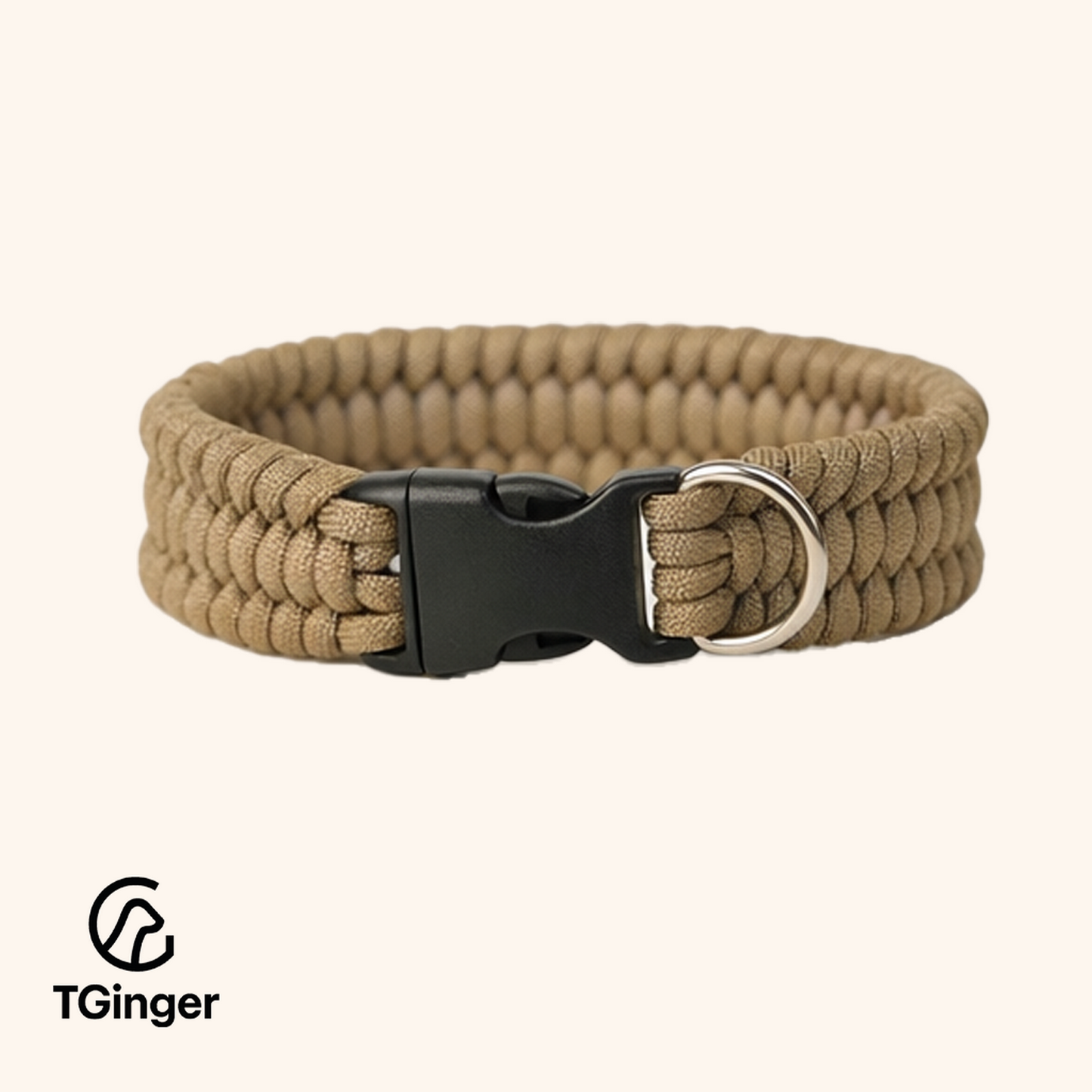 TGinger Woven · Paracord Collar — Outdoor Edition