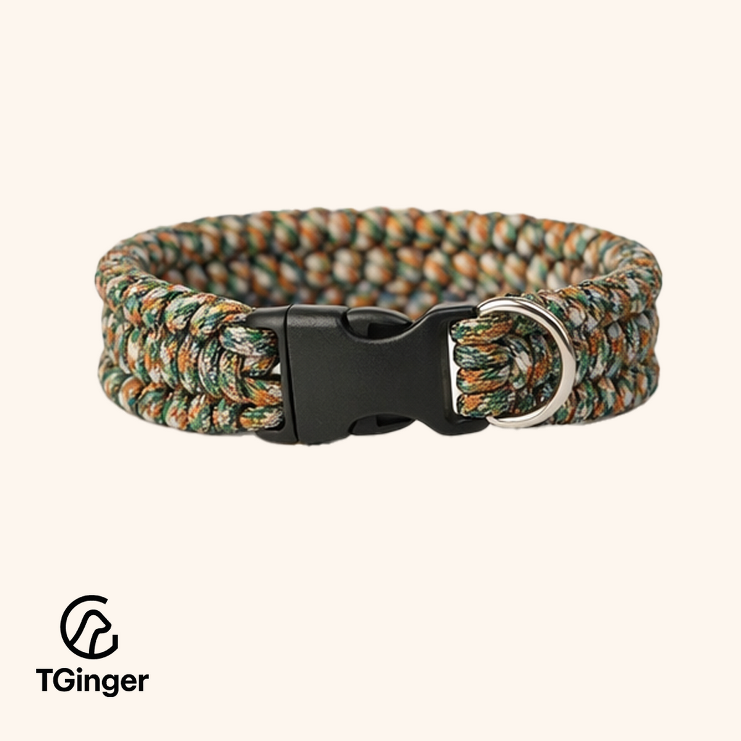 TGinger Woven · Paracord Collar — Outdoor Edition