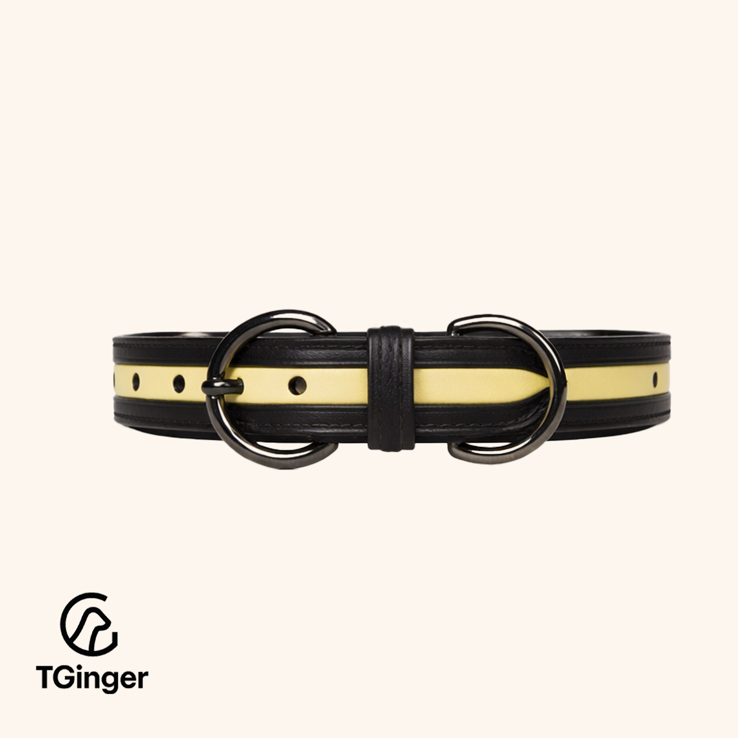 TGinger Heritage · Calf Leather Collar — Signal
