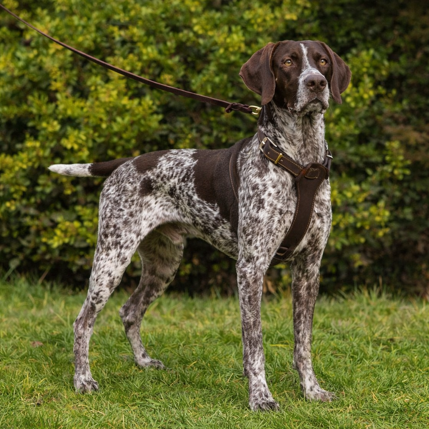 TGinger Classic · Full-Grain Leather Harness — Minimal Edition