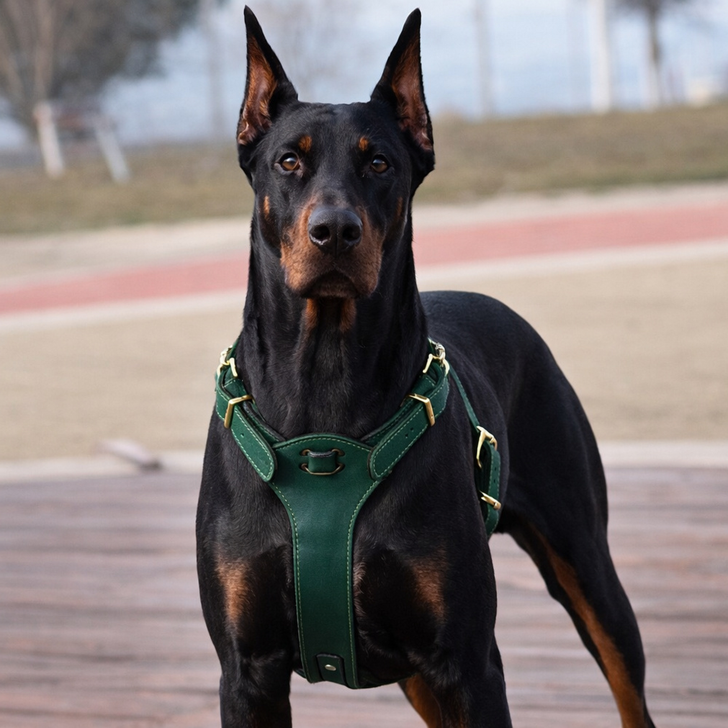 TGinger Classic · Full-Grain Leather Harness — Minimal Edition